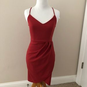 Lulus Rust Mini Dress
